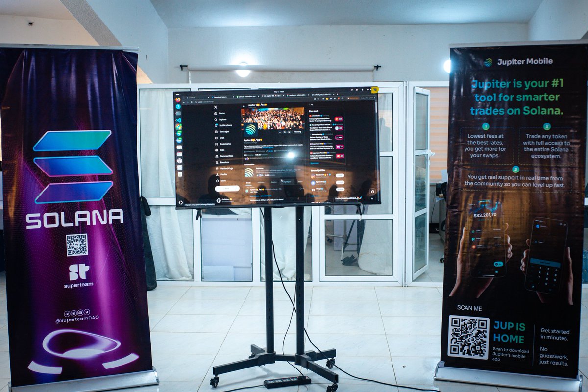 Anonscode's tweet image. Attended a 3 in 1 IRL event last week by @SuperteamNG Kano
Co-hack
@superteam first eco call of the year😄 and jupiter in the north
All worthwhile attending 
Learnt couple of new things regarding hackathon and pitch decks with the co-hac
@Ogbuehi_M
@JupiterExchange 
@JupNigeria