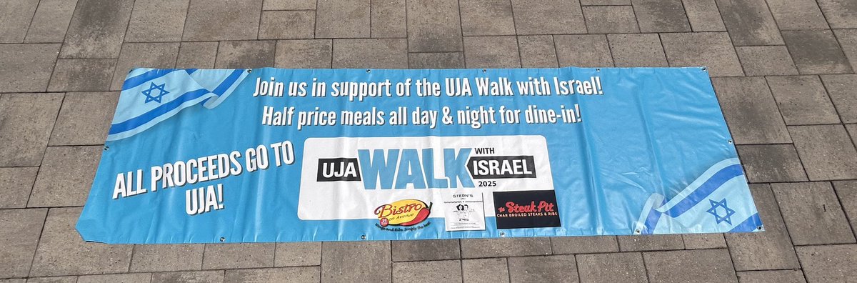 bistro_on's tweet photo. Hey @MayorOliviaChow @fordnation @MarkJCarney .. will you walk with us this Sunday ?? #UJAFederation #WalkWithIsrael https://t.co/NwMYxD9dta