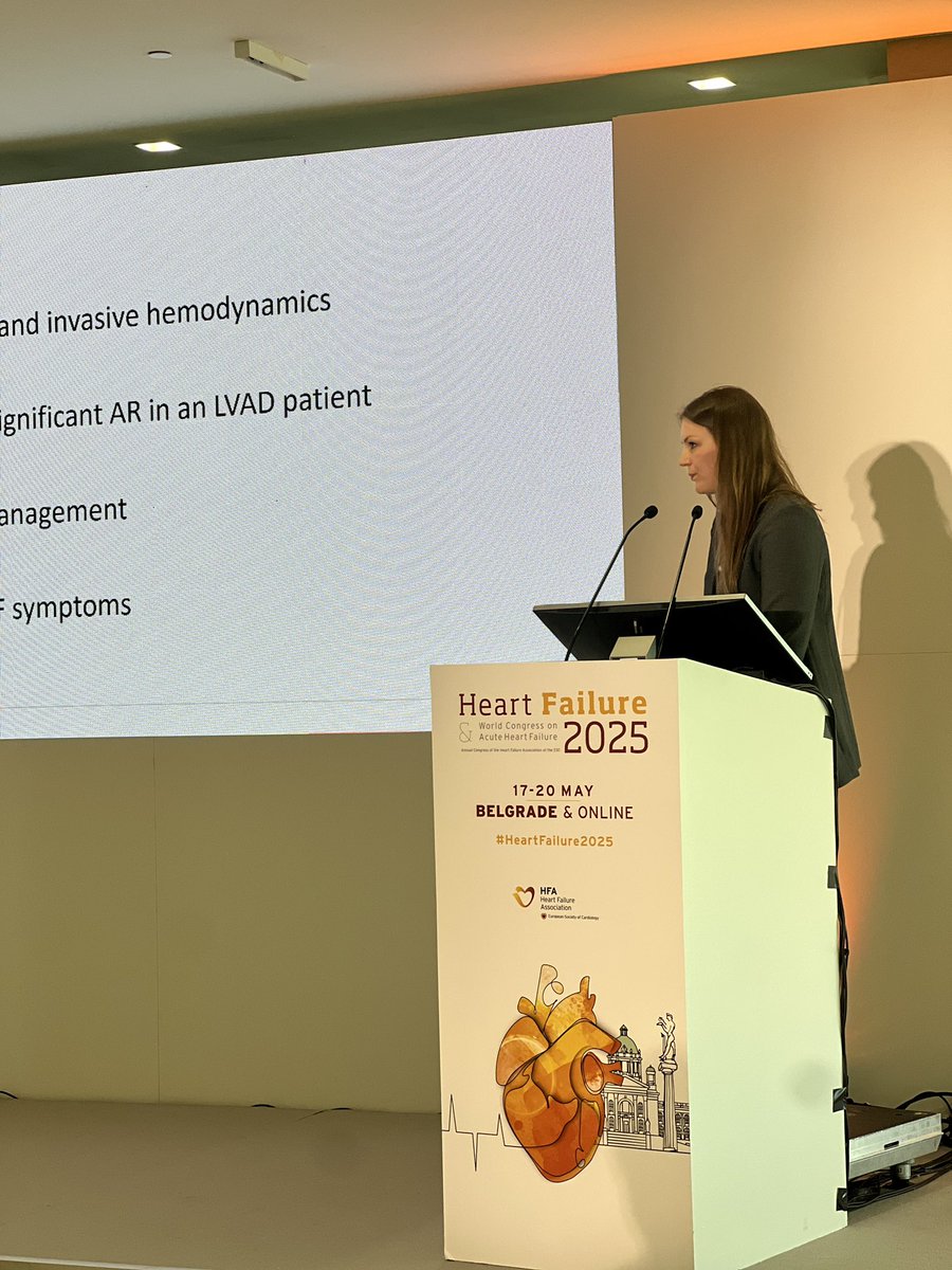 Novi Yanti Sari (@slumberbell) on Twitter photo Amazing case presentation by <a href="/SaraInglisMBBCh/">Sara Inglis</a> at the #HeartFailure2025 clinical case awards
Unique diagnosis of severe #AR using #ICE & invasive #hemodynamics in a patient with #LVAD #HM3 support
<a href="/adrianjdasilva/">Adrian da Silva</a> <a href="/docbhardwaj/">Anju Bhardwaj MD FACC</a> <a href="/BiykemB/">BiykemBozkurt</a> <a href="/MayoCVFellows/">Mayo Clinic Rochester Cardiology Fellows</a> <a href="/JBauersachsMD/">Johann Bauersachs</a> <a href="/jozinetm/">Jozine ter Maaten</a> Amazing case presentation by <a href="/SaraInglisMBBCh/">Sara Inglis</a> at the #HeartFailure2025 clinical case awards
Unique diagnosis of severe #AR using #ICE & invasive #hemodynamics in a patient with #LVAD #HM3 support
<a href="/adrianjdasilva/">Adrian da Silva</a> <a href="/docbhardwaj/">Anju Bhardwaj MD FACC</a> <a href="/BiykemB/">BiykemBozkurt</a> <a href="/MayoCVFellows/">Mayo Clinic Rochester Cardiology Fellows</a> <a href="/JBauersachsMD/">Johann Bauersachs</a> <a href="/jozinetm/">Jozine ter Maaten</a>