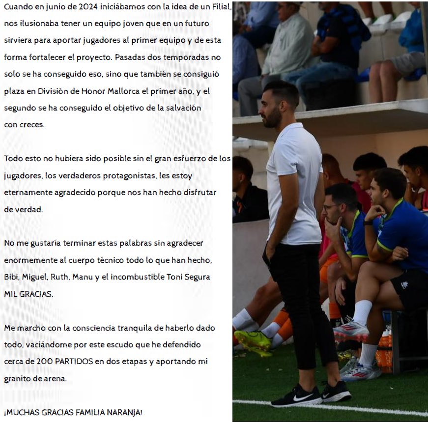 joancr_7's tweet photo. Magaluf, ha llegado el momento de decir adiós.

GRACIAS 🧡🖤 https://t.co/KpKde7NC3y