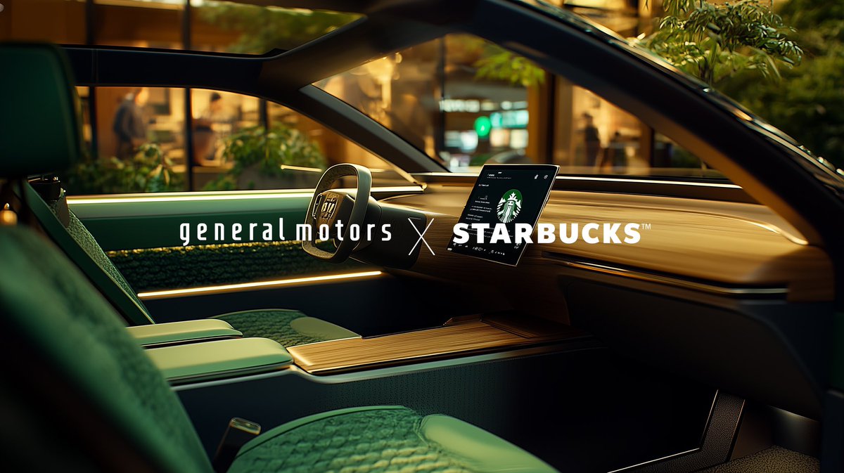 2Cents4Wheels's tweet photo. General Motors × Starbucks
The smoothest ride meets the richest roast. Because taste and travel should both be refined.
Follow us for more collabs you never saw coming.
@GM @Starbucks
#GeneralMotors #Starbucks #GM #Car #Cars #Cardesign #Cardesigncommunity #AICarconcept #Innovation #CarInnovation #Conceptcar #CarConcepts #AI #AIcardesign #Carcontent #automotive #automotivedesign