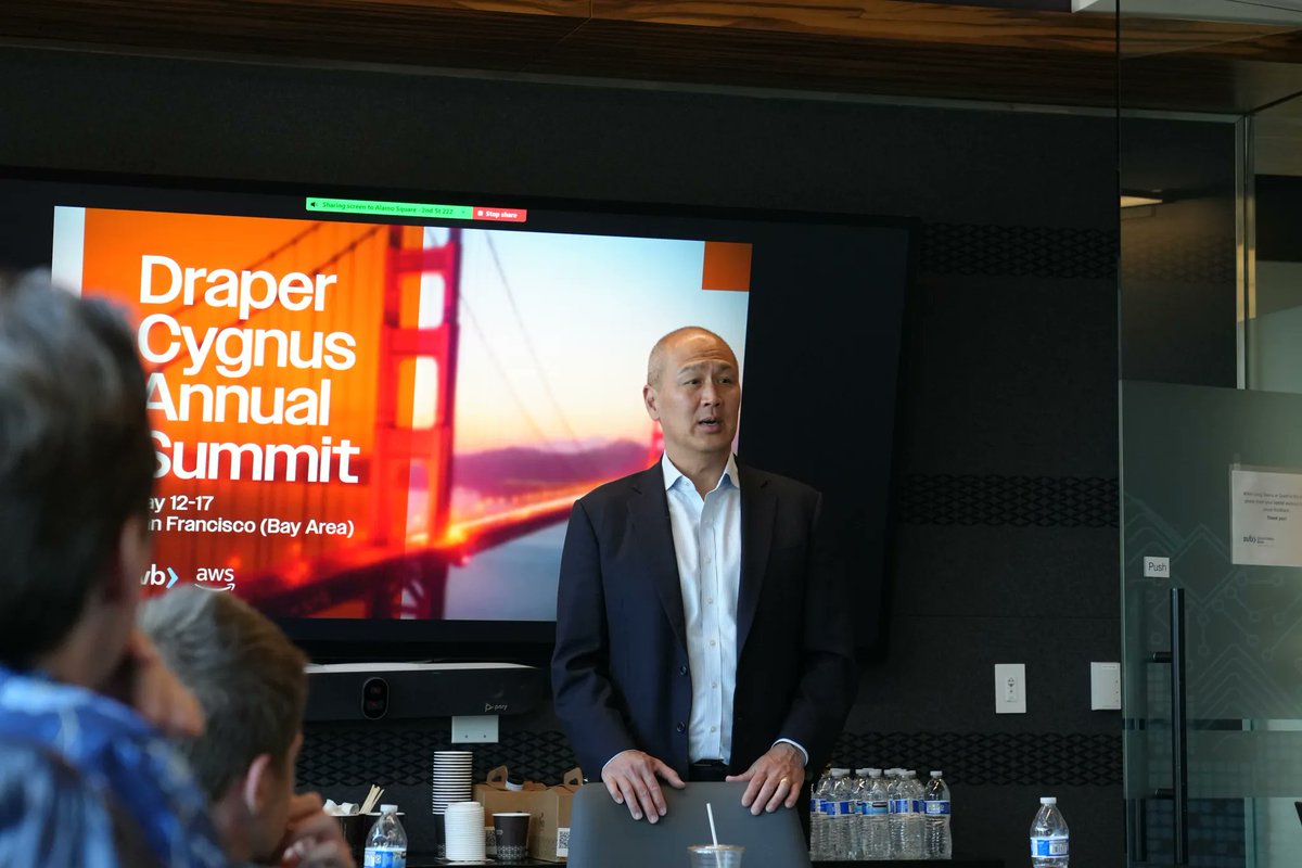 DraperCygnus (@drapercygnus) on Twitter photo <a href="/Stanford/">Stanford University</a> <a href="/SiliconVlyBank/">Silicon Valley Bank</a> <a href="/artemerritt/">Arte Merritt</a> <a href="/AWS/">Amazon Web Services</a> <a href="/ArekZarowski/">Arek Zarowski</a> <a href="/omri_drory/">omri_drory</a> <a href="/NFX/">NFX</a> <a href="/naywilliams/">Nate Williams</a> <a href="/UnionLabs/">Union Labs VC</a> <a href="/rauchg/">Guillermo Rauch</a> <a href="/vercel/">Vercel</a> 🙌 Big thanks to <a href="/SiliconVlyBank/">Silicon Valley Bank</a> and Andy Tsao for hosting us and making us feel at home.
And to every founder, investor, and speaker who’s helping push the deep tech LATAM movement forward.
#DraperCygnus #VentureCapital #DraperCygnusAnnualSummit <a href="/Stanford/">Stanford University</a> <a href="/SiliconVlyBank/">Silicon Valley Bank</a> <a href="/artemerritt/">Arte Merritt</a> <a href="/AWS/">Amazon Web Services</a> <a href="/ArekZarowski/">Arek Zarowski</a> <a href="/omri_drory/">omri_drory</a> <a href="/NFX/">NFX</a> <a href="/naywilliams/">Nate Williams</a> <a href="/UnionLabs/">Union Labs VC</a> <a href="/rauchg/">Guillermo Rauch</a> <a href="/vercel/">Vercel</a> 🙌 Big thanks to <a href="/SiliconVlyBank/">Silicon Valley Bank</a> and Andy Tsao for hosting us and making us feel at home.
And to every founder, investor, and speaker who’s helping push the deep tech LATAM movement forward.
#DraperCygnus #VentureCapital #DraperCygnusAnnualSummit