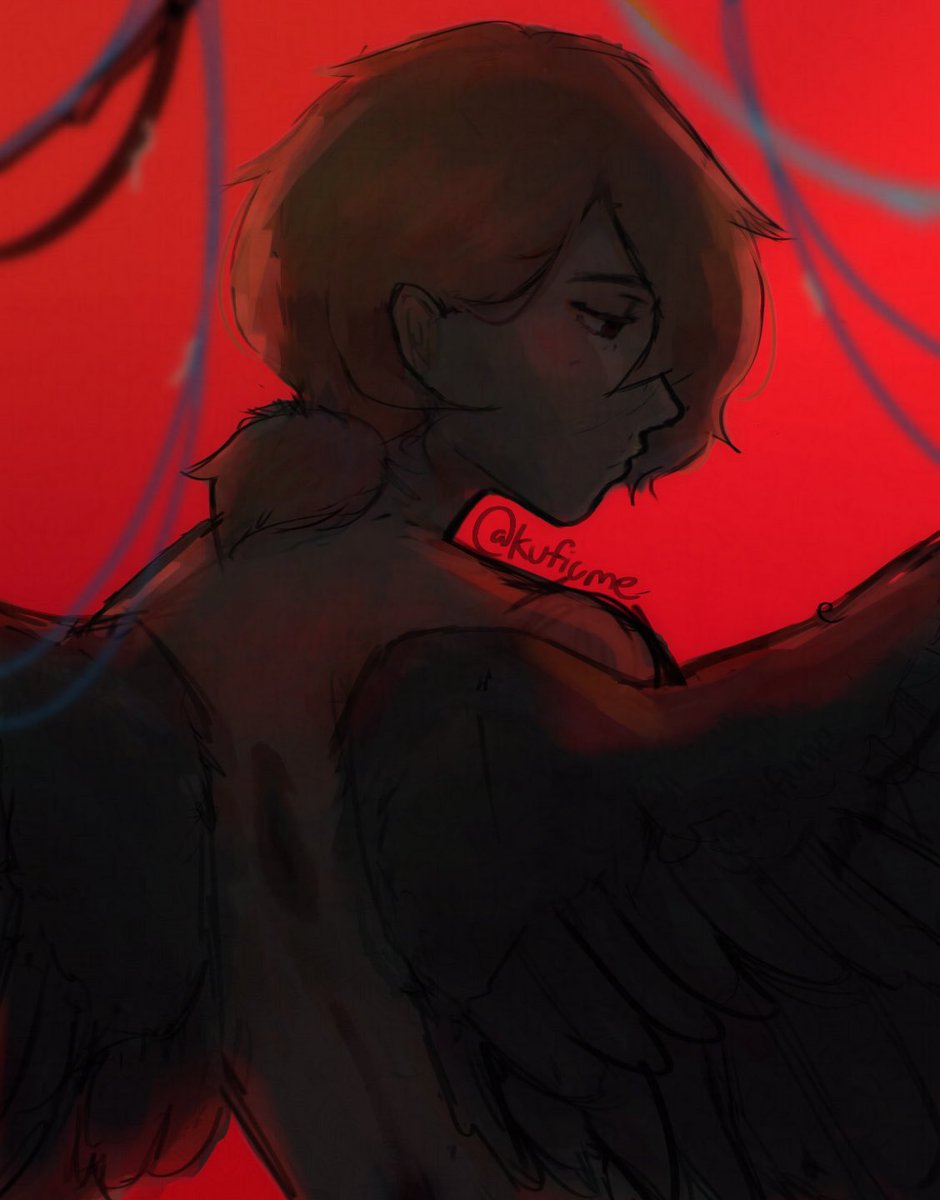 Kufiume's tweet photo. O grantors of dark disgrace, do not wake me again.
 #中也 #chuuya #stormbringer #bsd #chuuyanakahara https://t.co/jXWWJYpi7b