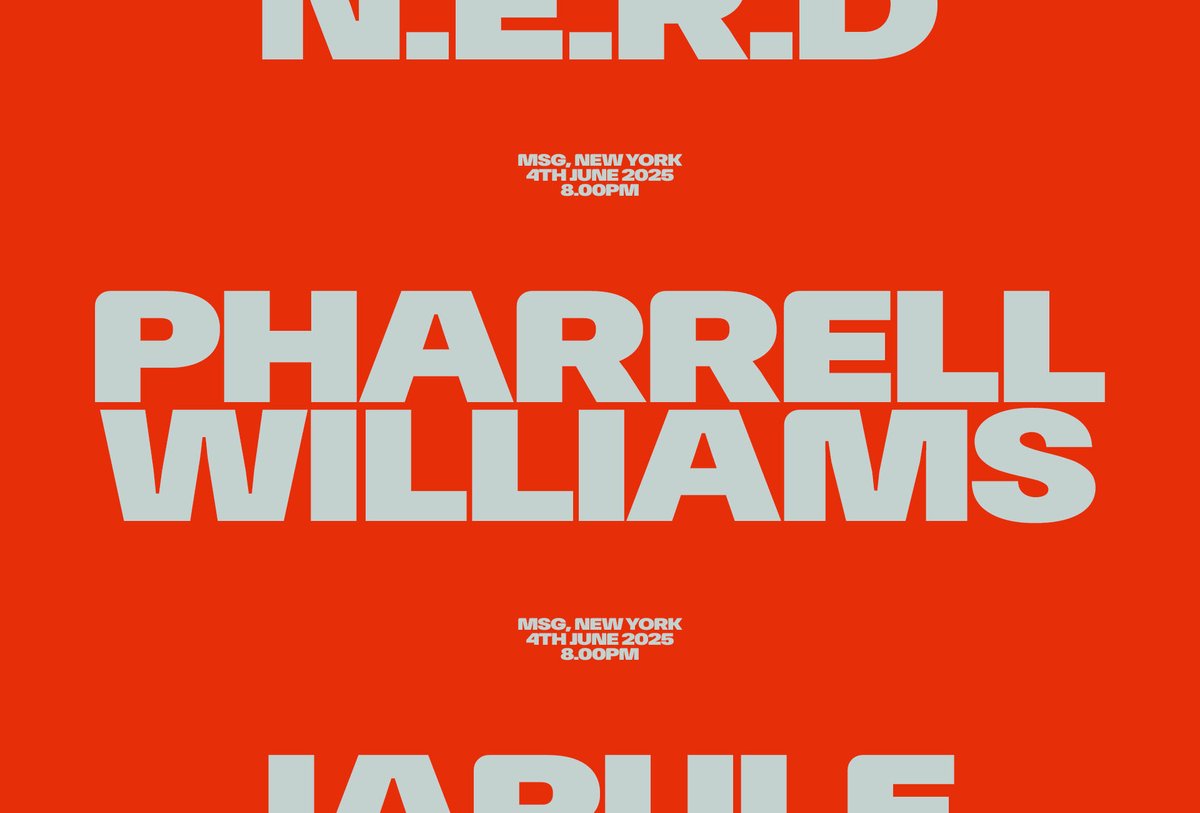 oliver_gareis's tweet photo. I designed some editorial layout concepts for the Pharrell Williams Dark Tour 2025

↳ Want to know which Fonts I used in this layout? Subscribe to https://t.co/Kvt4WfBP8V for my weekly design explorations including names of the fonts I used. #typography #design #daretoshare24 https://t.co/RdKtrYzzGD
