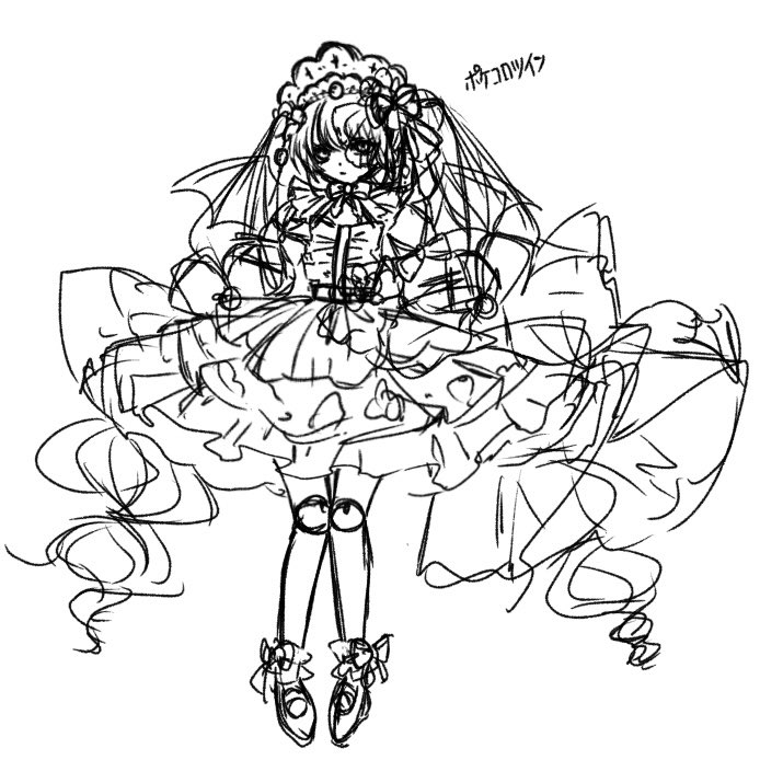 shiran_7's tweet photo. ポケコロツインでよく着てるアイテム描き出したんだけど、作画コスト高すぎてよく分からなくなっちゃったw
でも可愛い https://t.co/mrEGo5gmdT