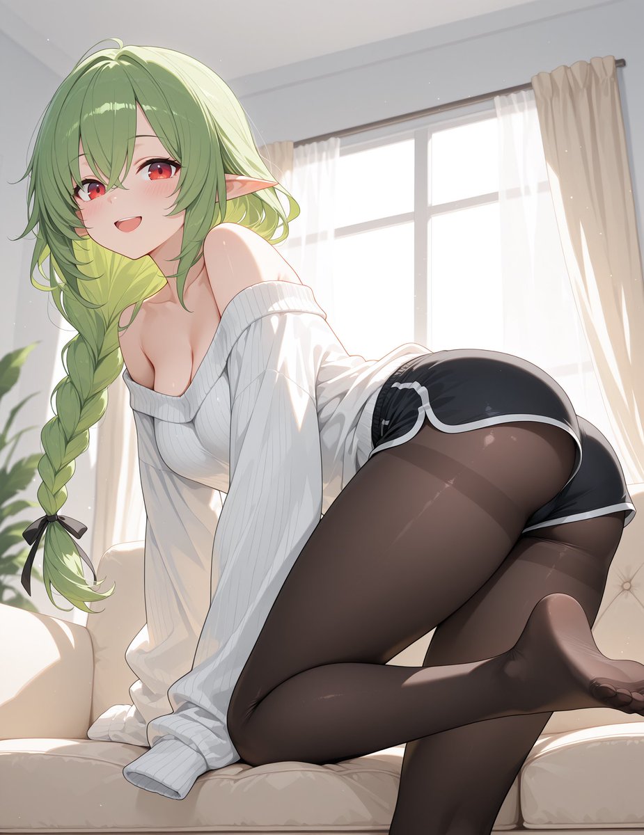 _ice_maker's tweet image. Ella Kaster:”Happy monday, these days the weather has been a bit unstable so I put on this sweater too, if you are free you can stay with me manager-san and give me a hand to look for an object that I lost, you will help me right~”

#aiart #aiartists #aiartcommunity
#AIイラスト