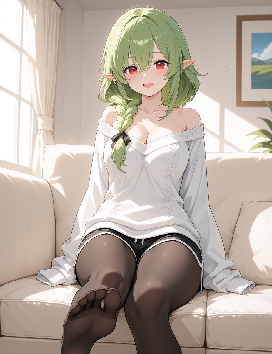 _ice_maker's tweet image. Ella Kaster:”Happy monday, these days the weather has been a bit unstable so I put on this sweater too, if you are free you can stay with me manager-san and give me a hand to look for an object that I lost, you will help me right~”

#aiart #aiartists #aiartcommunity
#AIイラスト