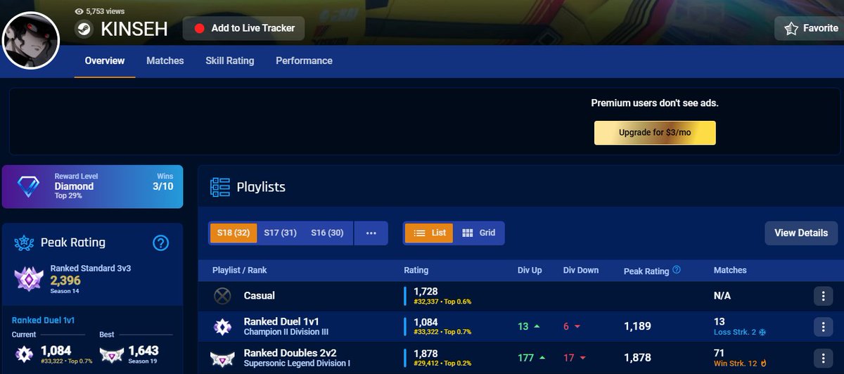 Here’s how I got SSL in just 71 games with a 12-game solo queue win streak:

1. I focused on quick recoveries and made sure not to leave my teammate in 1v1s or 2v1s.

2. Like many high-level 2s players, I played behind my teammate the majority of the game to cover their mistakes.