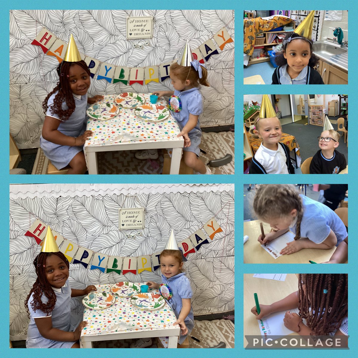 We have been celebrating Pentecost, considered to be the birth of the Christian Church, we sent invitations and had a party in class! 🎉🥳