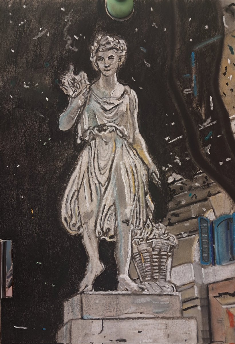 22peteroconnor's tweet image. 𝕾𝖙𝖆𝖙𝖚𝖊𝖘𝖖𝖚𝖊
#chalkpastels #texturedpaper #artgar #charcoalstick