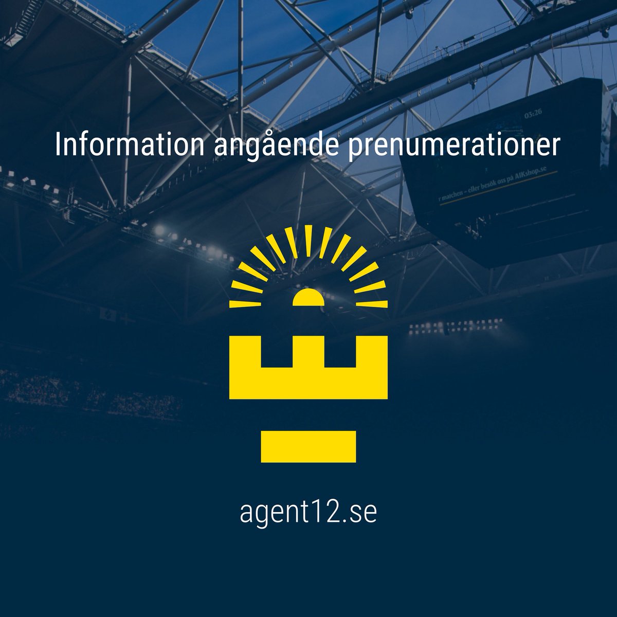 Högsta prioritet just nu är att erbjuda abonnemang/automatiska överföringar (t.ex. visst belopp månadsvis eller vid mål). Detta är på gång men hinner nog inte bli klart innan sommarens transferfönster. Vi ser till att nå målet ändå, clubs.clubmate.se/agent12/, Swish 123 507 10 63
