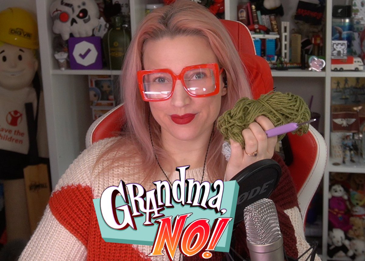 Lyssatee 🎮 (@lyssateetv) on Twitter photo LIVE NOW ❤️ can I crochet? NO! are we doing it anyway? MAYBE! come help this poor lil lass, links in comments 👵🏻
thank you <a href="/DeadGoodMedia/">Dead Good Media</a> <a href="/GrandmaNoGame/">Grandma, No!</a> <a href="/SuperRareGames/">Super Rare Games</a> <a href="/WallrideGames/">WALLRIDE</a> for the kit! 🧶 LIVE NOW ❤️ can I crochet? NO! are we doing it anyway? MAYBE! come help this poor lil lass, links in comments 👵🏻
thank you <a href="/DeadGoodMedia/">Dead Good Media</a> <a href="/GrandmaNoGame/">Grandma, No!</a> <a href="/SuperRareGames/">Super Rare Games</a> <a href="/WallrideGames/">WALLRIDE</a> for the kit! 🧶