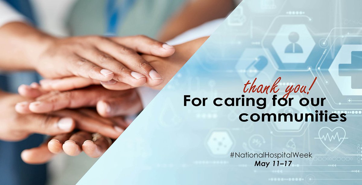 Healthy communities need strong hospitals. #PAHospitals are helping patients build healthy habits and addressing their communities’ unique needs. #NationalHospitalWeek.