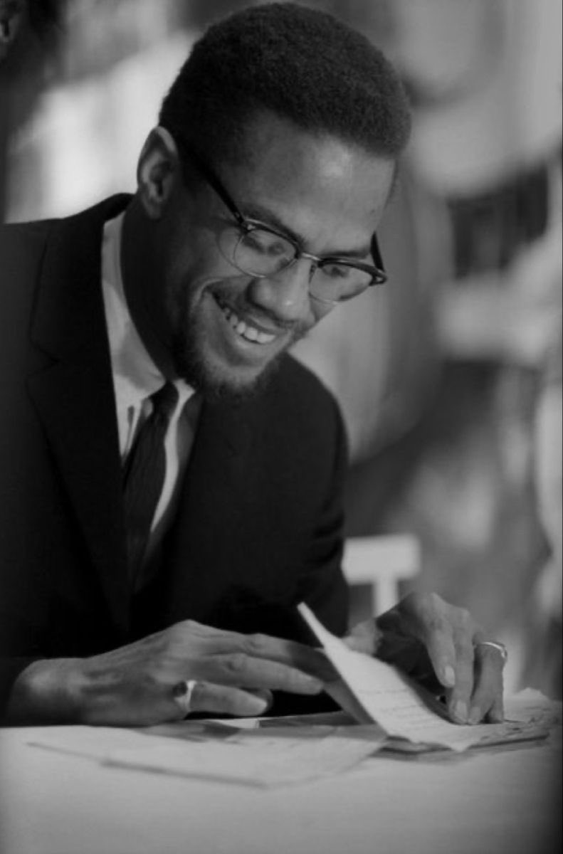 Happy birthday Malcolm X 🥳🎉❤️