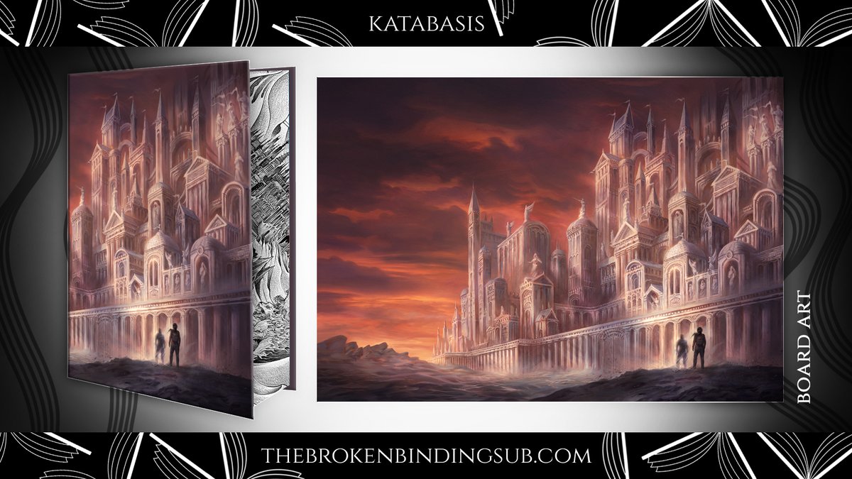 binding_broken's tweet image. We are absolutely thrilled to reveal that we will be producing a special edition of Katabasis by @kuangrf in association with @HarperVoyagerUK 🔥

Huge thank you @kuangrf for all her input and feedback during the creation process! 💚