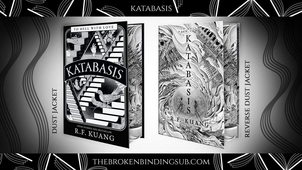 binding_broken's tweet image. We are absolutely thrilled to reveal that we will be producing a special edition of Katabasis by @kuangrf in association with @HarperVoyagerUK 🔥

Huge thank you @kuangrf for all her input and feedback during the creation process! 💚