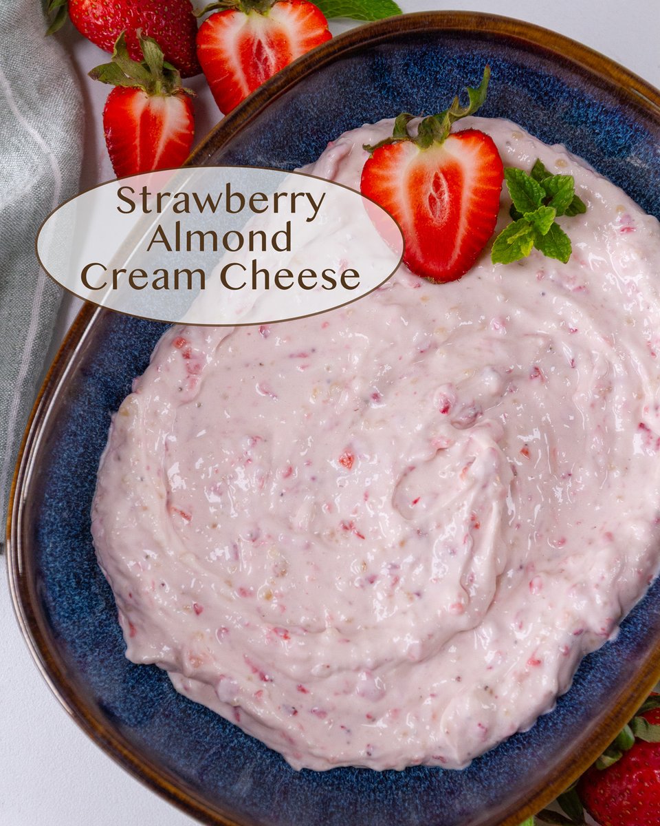 Strawberry Almond Cream Cheese lifecurrentsblog.com/strawberry-alm…