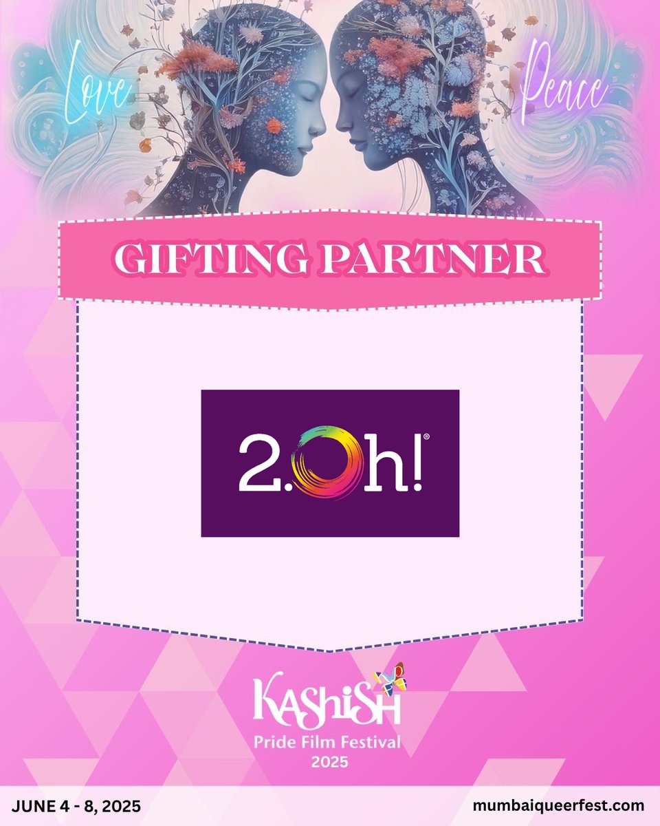 KashishFilmFest's tweet photo. Weโre thrilled to welcome back our Gifting Partners who are helping us spread love, pride, and joy through curated experiences and memorable keepsakes.
Thank you for adding that special sparkle to South Asiaโs Biggest LGBTQ Film Festival! ๐
#KASHISH2025 #GiftingPartners https://t.co/FqU3vkKpwJ