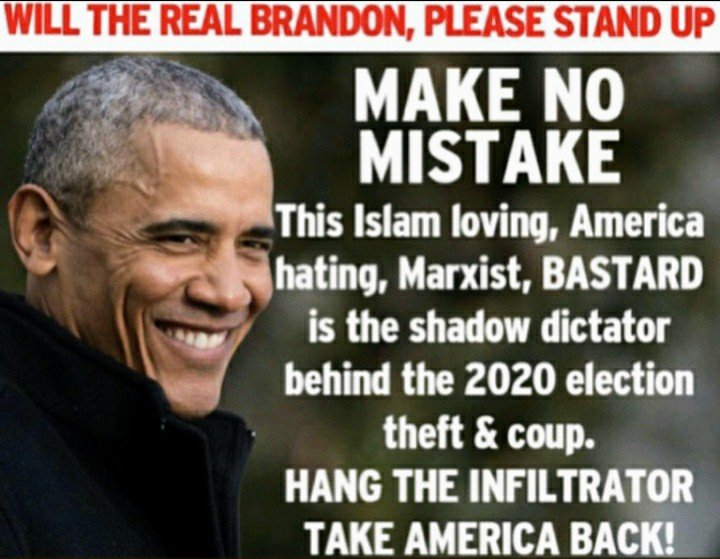 apple_terr63815's tweet photo. Morning American Patriots 🇺🇲
Never forget Obama was the start of where we are today.Biden didn't know his ass from a hole in the ground🙋‍♀️
#ArrestObama https://t.co/rl7VVHPNT2