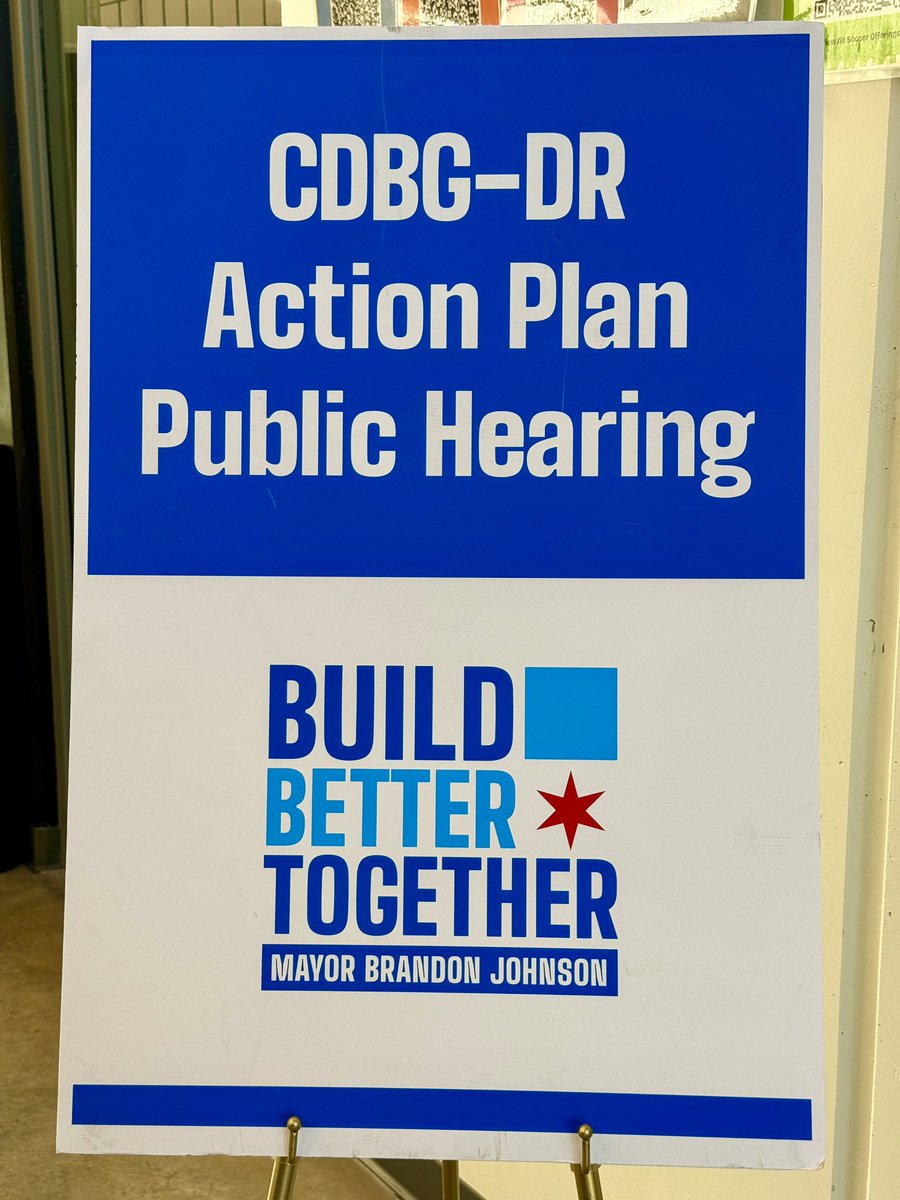 ChicagoBudget's tweet photo. Chicago residents attended our CDBG-DR Public Hearings last week, learned more about the recovery plans and shared feedback on the City’s CDBG-DR Draft Action Plan. Explore the plan + share your feedback: https://t.co/zBYSUY8N5T
#CDBGDR #ChicagoRecovery #PublicEngagement #Chicago https://t.co/aectwMvUoT
