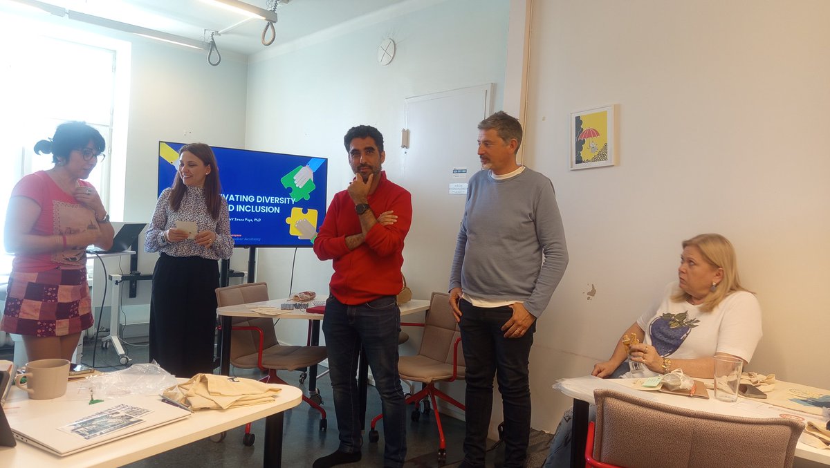 Asesoria de EF y Artística (@cfiesa_efa) on Twitter photo Empezamos el curso "Cultivating Diversity and Inclusion" dentro del proyecto Erasmus+ K122 en Helsinki <a href="/cfiesalamanca/">CFIE SALAMANCA</a> #formacionjcyl #ErasmusPlus Empezamos el curso "Cultivating Diversity and Inclusion" dentro del proyecto Erasmus+ K122 en Helsinki <a href="/cfiesalamanca/">CFIE SALAMANCA</a> #formacionjcyl #ErasmusPlus