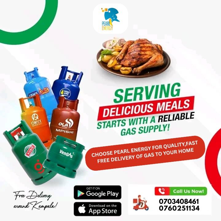 PearlEnergyAPP's tweet photo. Stay home and order your Gas Refills and new sets( Wes gas,Shell Total,Oryx,Stabex,Kobil,Hashi,Mpishi Gas Etc)Via the Pearl Energy App, https://t.co/xDzHLCVOt0 &amp; enjoy FREE home delivery within Kampala, Mukono, Entebbe and Wakiso  &amp; .Call 0703408461/0760251134 for inquiries https://t.co/ze3kckzGbr