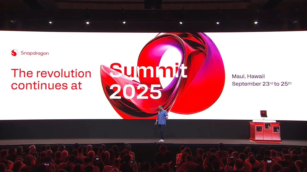 Pues ya es oficial: Qualcomm adelanta el Snapdragon Summit 2025 a finales de septiembre.

El Snapdragon 8 Elite 2 será el gran anuncio de este evento.

larazon.es/tecnologia-con…