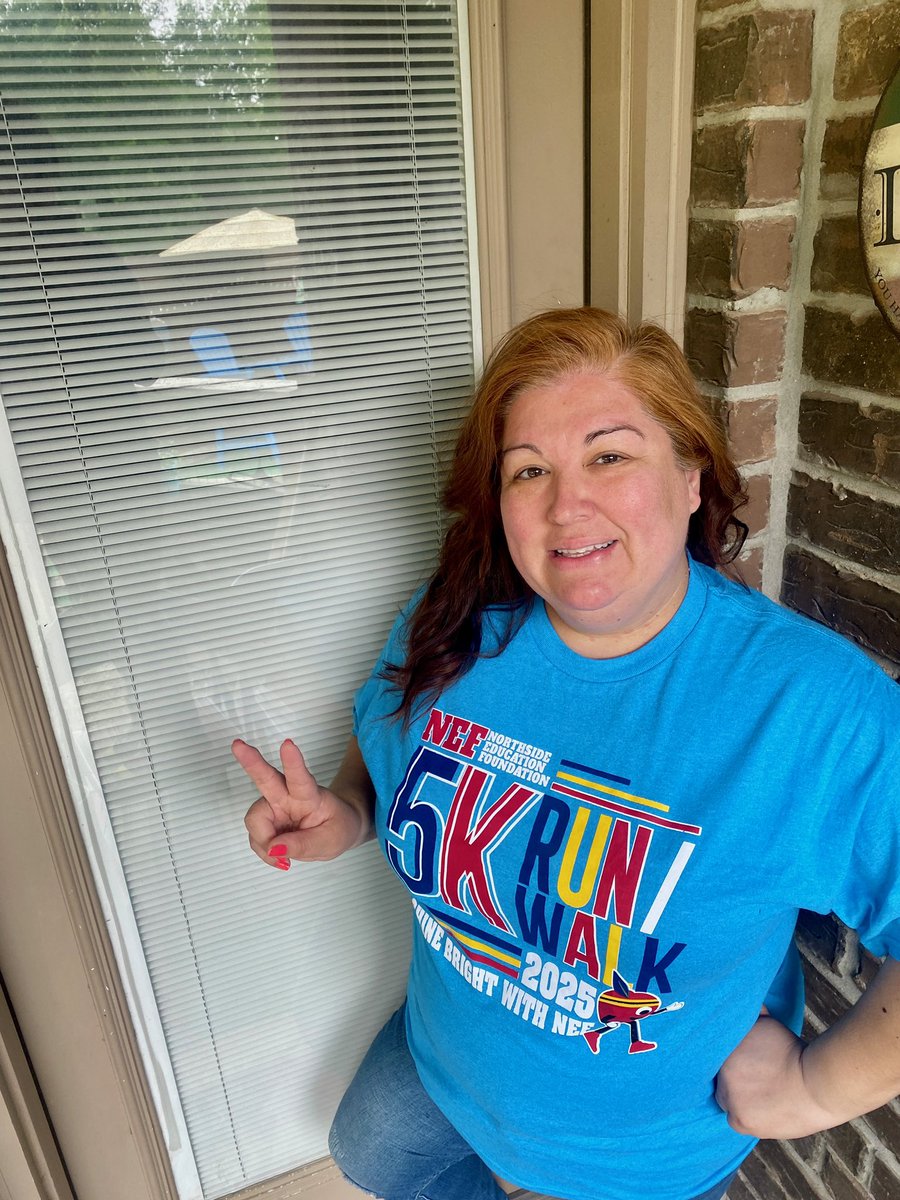 MsNavarro0's tweet photo. We Love our @JordanNISD “Sleepwalkers”!
@nisdnef #NEF5K #myhappypace https://t.co/O5bcV885ms