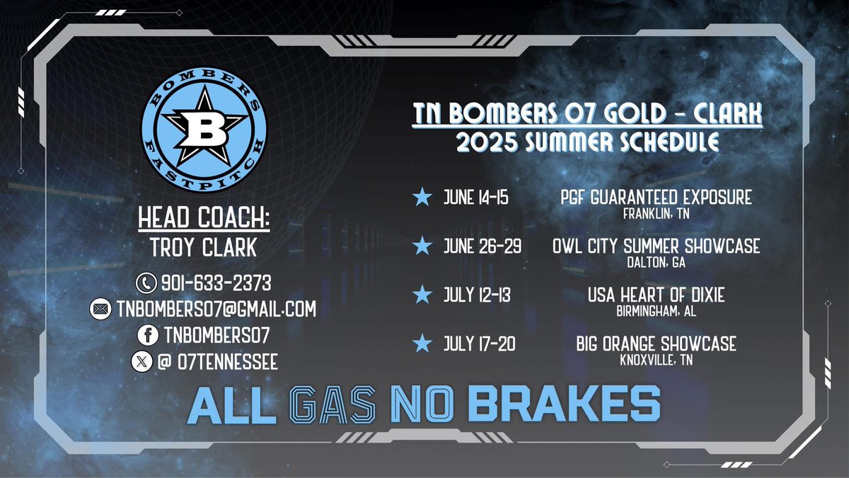 Tennessee Bombers 07 Gold-Clark tweet media