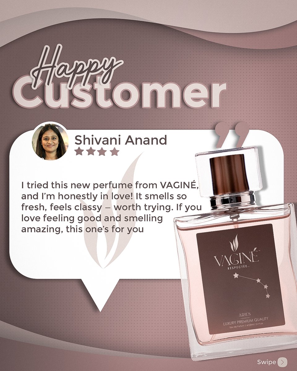 theVaginestory's tweet photo. Love note from Happy Customers !

We’re blushing over these sweet reviews 💌 Thank you for making us a part of your signature scent.

#thevaginéstory #EDP  #womanperfume #thevaginestory #customerreview #customerfeedback #customerexperience #CustomerAppreciation #perfumerevie https://t.co/oDNEtd6xwL