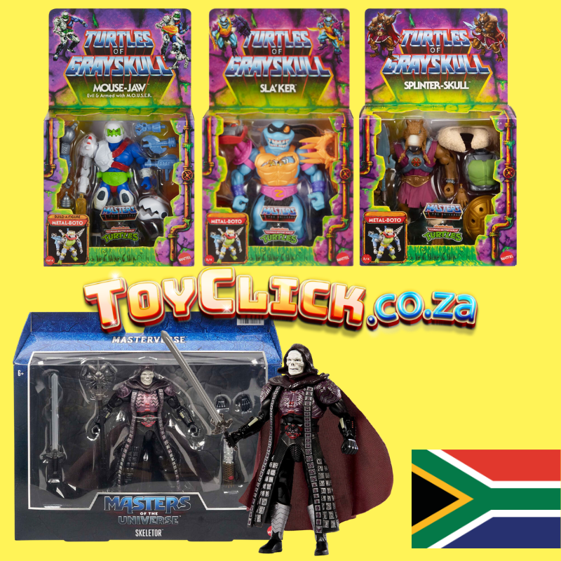 ToyclickCOZA's tweet photo. New Action Figures Just Loaded onto our Site!
- Masters Of the Universe
- Turtles Of Grayskull
- Masterverse
SHOP NOW —> https://t.co/CbcPVhTiB6
.
STAY UPDATED ON MORE RELEASES : https://t.co/zWnj1o4qEx
.
#fypシ #explorepage #mastersoftheuniverse #masterverse #toyclick #newstock #actionfigure #turtlesofgrayskull