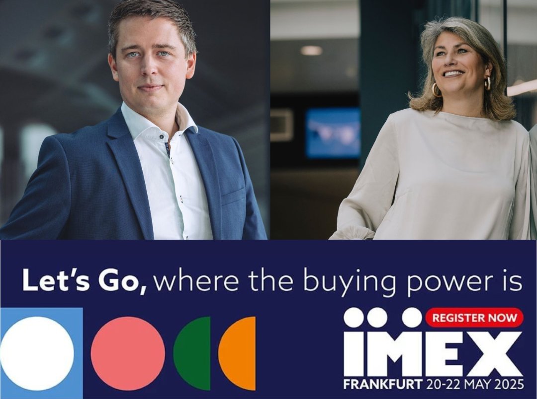 READY TO DISCOVER MAASTRICHT?

We’ve arrived in Frankfurt – and we’re bringing the energy!

Tom Swaen and Sandra van den Berk will welcome you tomorrow to Hall 8, Netherlands stand (E100). Visit us for a 360° experience of Maastricht — and a chance to win the exclusive IMEX