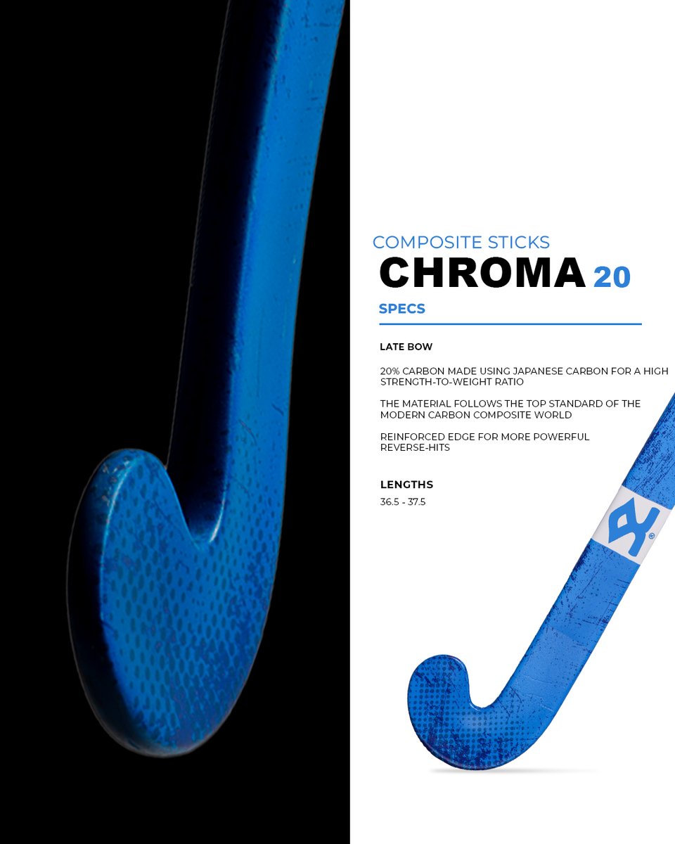 Power. Precision. Pop of Colour.
The Shrey Chroma Hockey Stick Range is here to turn heads and own the turf.
Designed for bold plays, fierce strikes, and players who don’t just play the game — they change it.

SHOP NOW- shreysports.co.uk

🌈 Available in striking colours
🏑