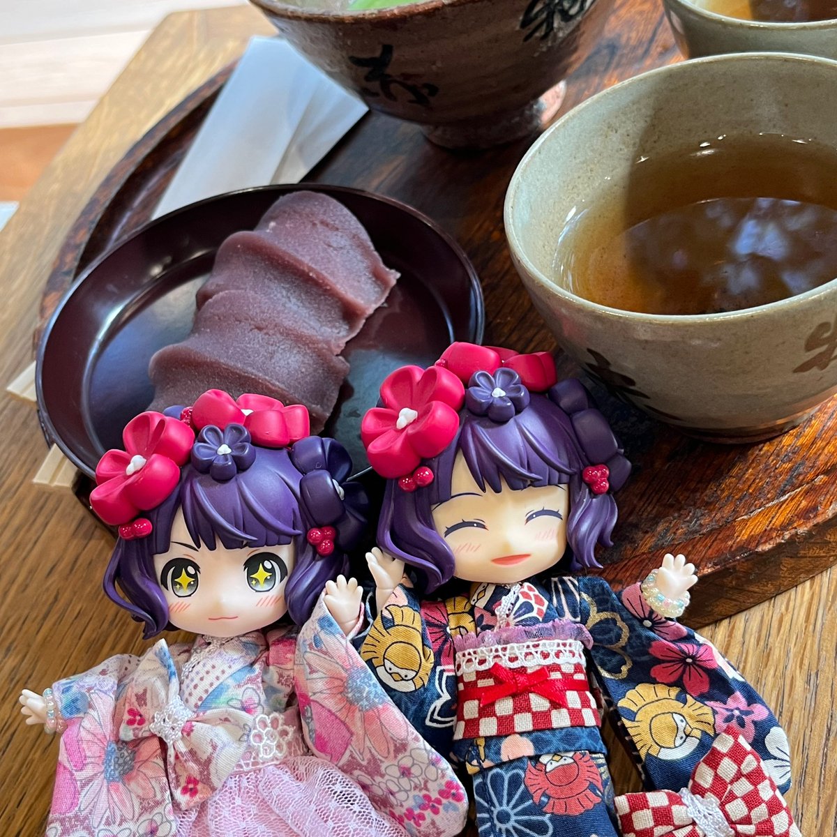 manju0619oui's tweet photo. 心心念念 赤福 緣份到了❤️

赤福的豆沙🫘好甜好細緻
抹茶🍵香香苦苦
交替享用更加凸顯風味
焙茶溫潤舒服😊

擦身而過的緣份包含善哉
雖然這次拜訪時店內沒有提供
能買回家自己牽起緣份 萬分感恩🙏❤️✨

#我家阿榮好可愛
#我家阿榮好可愛 △ https://t.co/hZZthug509
