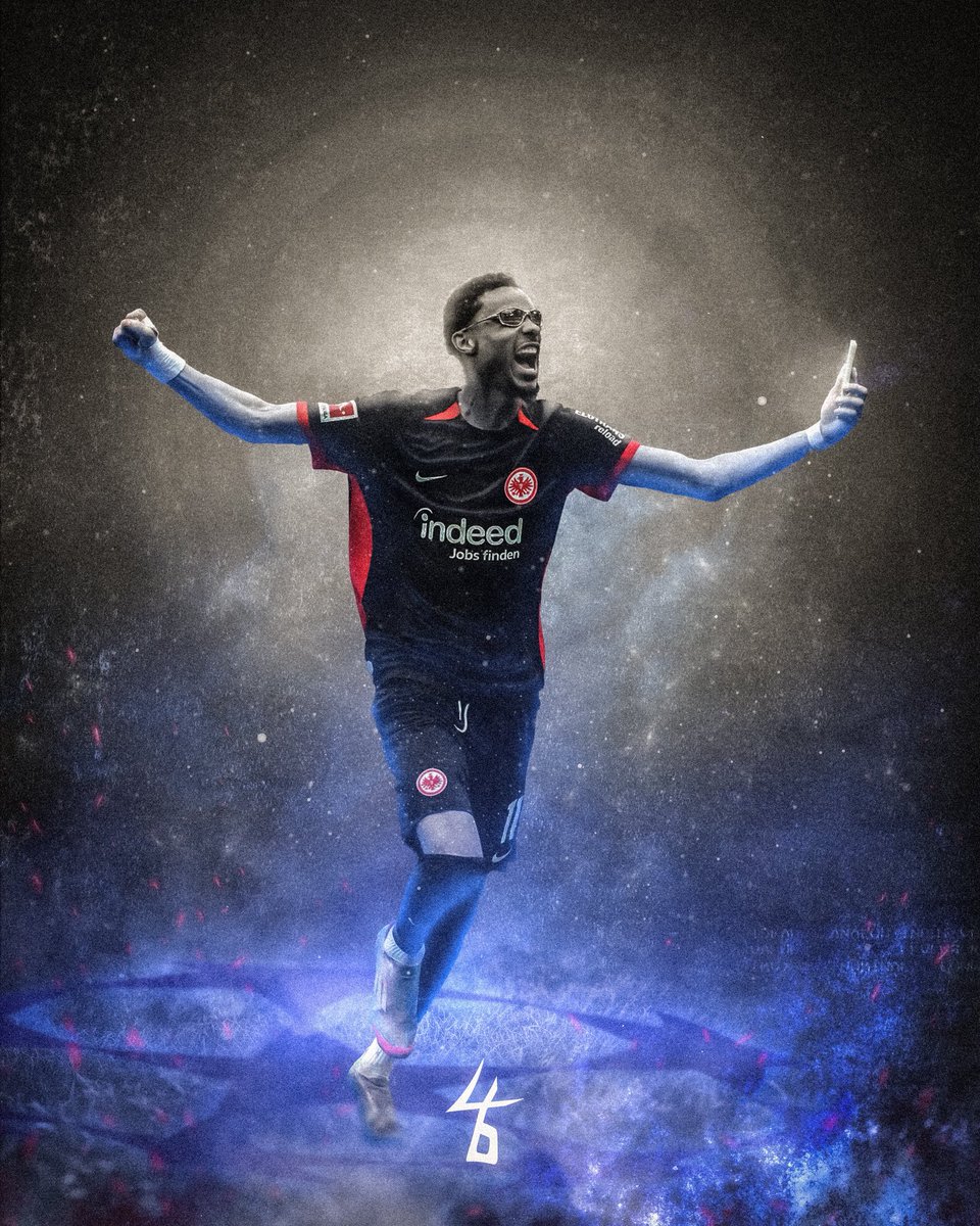 46visuals's tweet photo. Hugo #Ekitike Champions League Poster Design💫💫

by me

#sge #eintracht #frankfurt https://t.co/u7etSnn7Ib