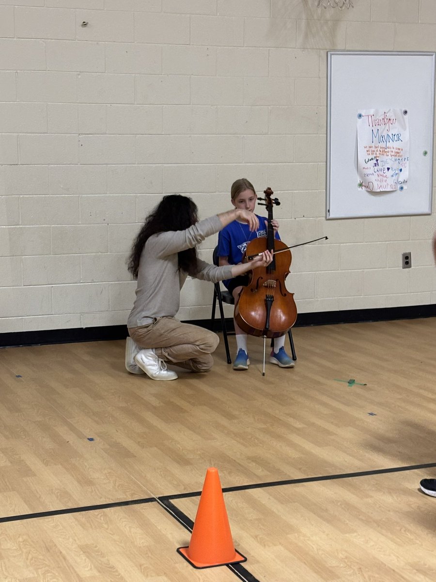 5th grade students taking part in an orchestra test drive today! Thanks Ms. Thomas, Mr. Josh &amp; company! #RNEGreatThings #FCSMusic <a href="/koperniak/">Matt Koperniak</a>