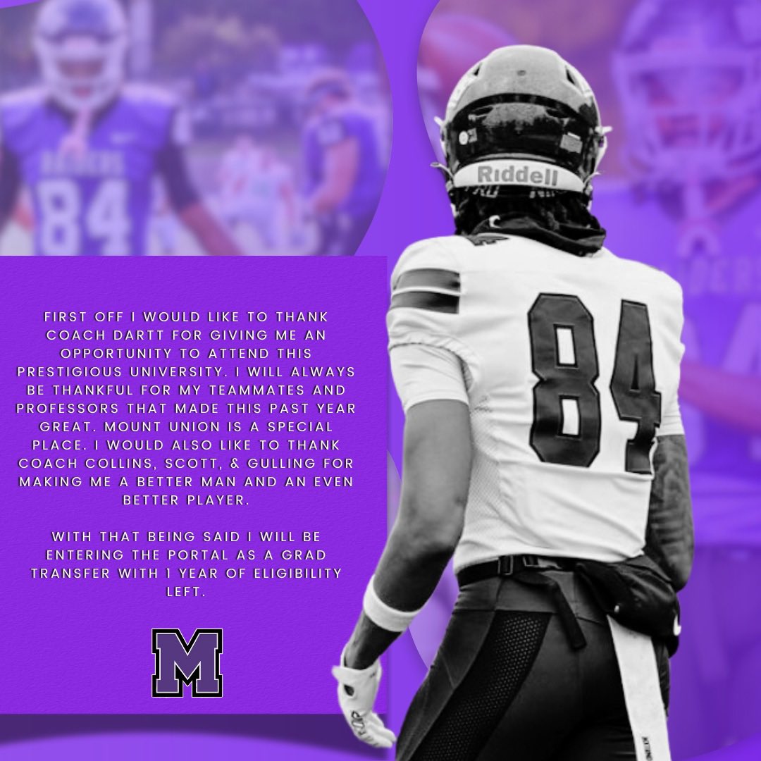abloadin8's tweet image. 6’4 210 Transfer Portal WR

1 year of eligibility left at Division 1 and Division 2 level

Montclair state film:youtu.be/ozbxcevwYOM

Mount union film: youtu.be/ma6qez8G0mk?si…