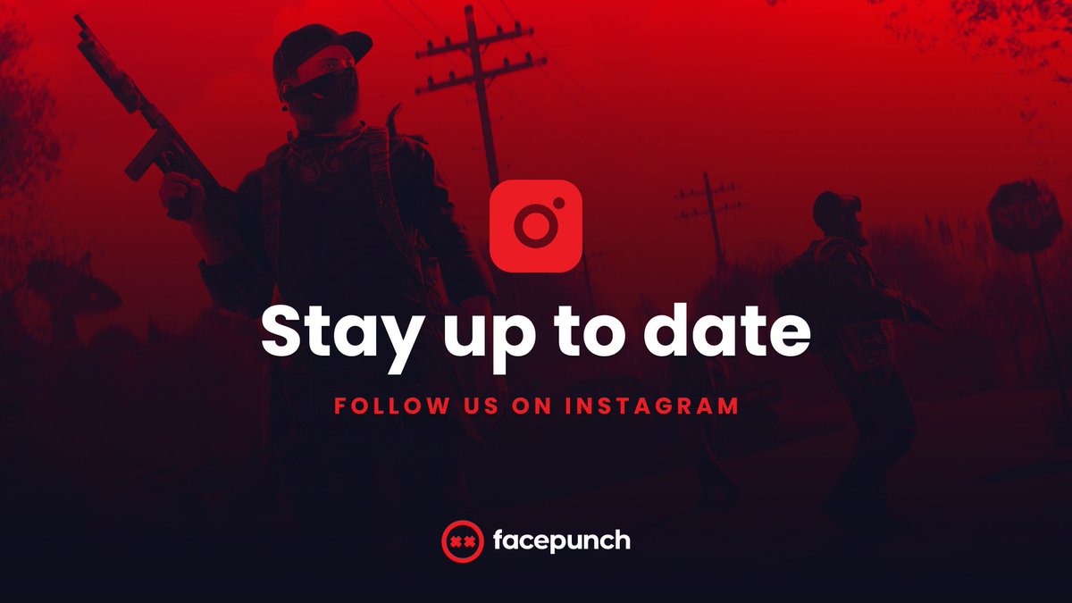 Want to keep up to date with all things Facepunch? Then follow us on Instagram! 👉📲

instagram.com/fcpnch