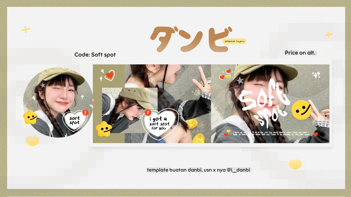 i__danbi's tweet image. Help repost gucy, makasih iaa😍

hayii semuanya, danbi ada 11 template yang bisa ditake dari sekarang🧚‍♂ harganya ada di ALT iaa, yang berminat bisa langsung dm ak iaaa

#zonaba #zonauang