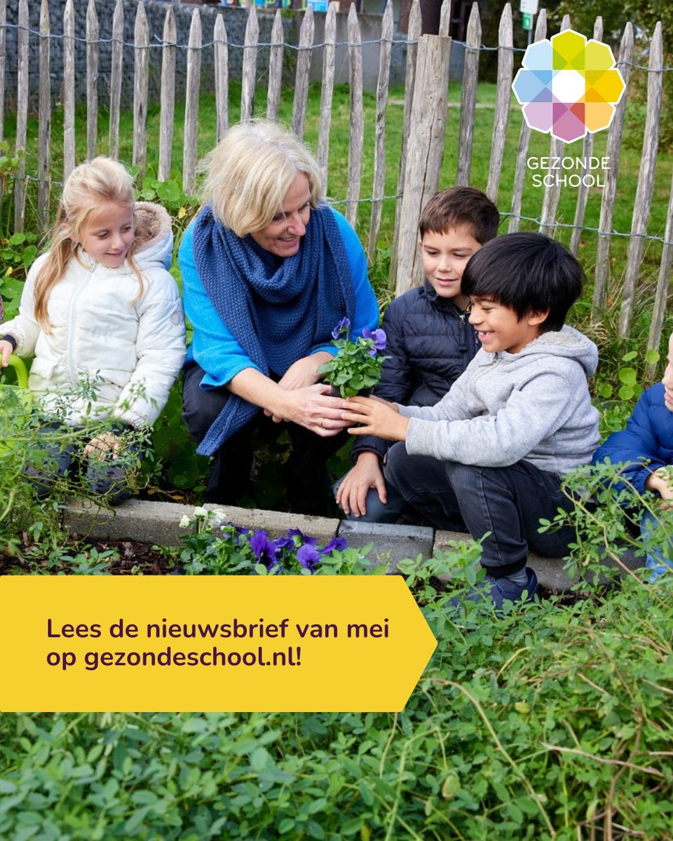 📬 De Gezonde School nieuwsbrief van mei is er! Lees over de regeling Lekker naar Buiten, tips tegen pesten én inspirerende trainingen.

👉 PO/SO: lnkd.in/enVY4qxa
👉 VO/SO: lnkd.in/eCdZb5XH
👉 MBO: lnkd.in/eKZF_EsD

#GezondeSchool
