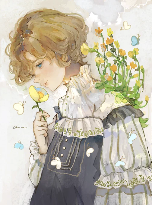 花を育てるということは、花を想うということなのですねその花の前を通った人に優しさを分けるということなのですね 