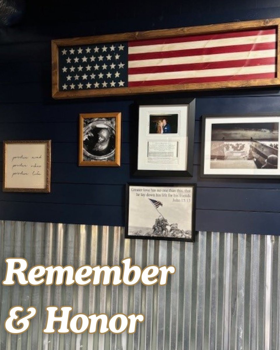 FoleyBrunchClub's tweet photo. Freedom comes at a cost — and on Memorial Day, we honor those who paid it. 🕊️ Visit our Wall of Fame on May 26 to reflect, and veterans can enjoy free coffee all day. We’re also proud to offer a 10% military discount every day. ❤️💙
View our menu: https://t.co/2qgVpnGK3D https://t.co/7o2hxfGVQ1