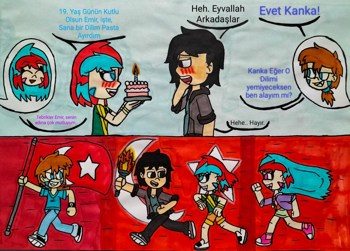 Emirime21381527's tweet photo. 🇹🇷May 19th 19th Birthday🎂🥳🎁#Turkey_Against_Fictional_Life #OC #OCs #originalcharacters #19MAYIS #19MayısGenclikveSporBayramı #Emir #EmirSimsek #Chuck #ChuckWilliamstar #LiylahWilliamstar #Liylah #Leylah #LeylahWilliamstar #Williamstar #Godstar #19May #Holiday #Bayram #Türkiye https://t.co/gvPDAZCWwp