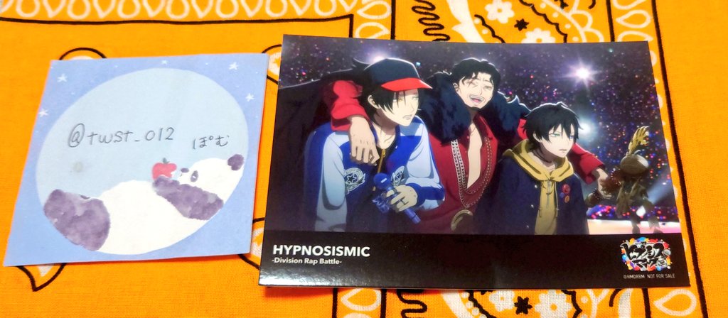 【交換】ヒプムビ 入場特典 9弾 ブロマイド

【譲】零＆二郎＆三郎
【求】左馬刻＆合歓or一郎＆空劫＆銃兎or帝統＆乙統女

被ってしまったので交換探しています。
可能な方はDMかリプよろしくお願いします。