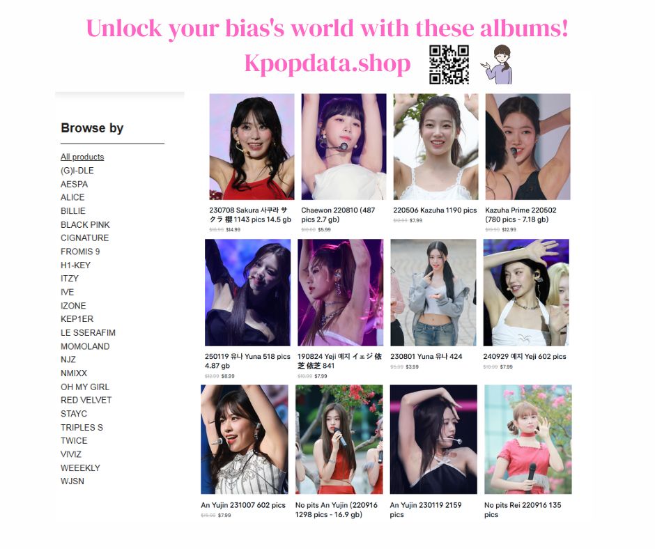 KpopDataShop's tweet photo. 🌟 Attention K-Pop Fans! 🌟
Check out our website: https://t.co/xWZcCfgQsu 🎉
Explore our collection of K-pop albums at https://t.co/xWZcCfgQsu. 
Own your favorite albums instantly! Each album is a treasure filled with beautiful photos and exclusive content that will make your heart race. 💜
With your support, we can continue to add even more high-quality albums to our collection, spreading the love and excitement of K-pop to fans everywhere! 🌟

Let’s keep the K-pop magic alive, together! 📷

#KpopDataShop #KpopFans #KpopAlbums #KpopLove #DigitalAlbums #ExclusiveContent #KpopMerchandise #KpopCommunity