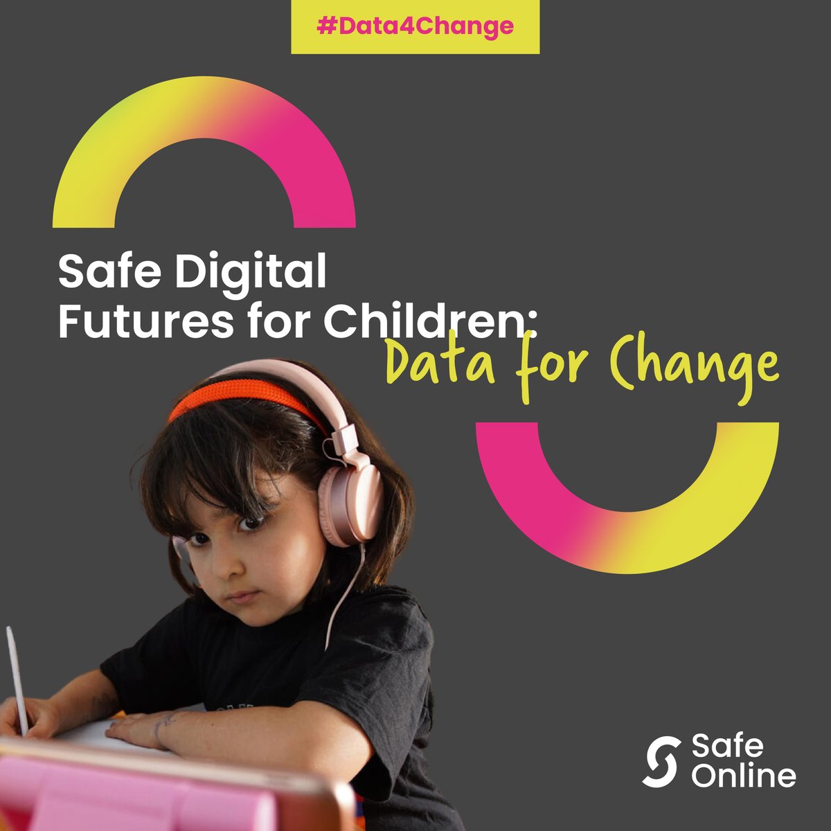 SafeOnlineFund's tweet image. Every child deserves a safe digital future. #Data4Change by @SafeOnlineFund is uniting experts worldwide to fill data ecosystem gaps and protect children from online sexual exploitation and abuse. 

Join us: loom.ly/GQwd0EM  
#SafeOnline