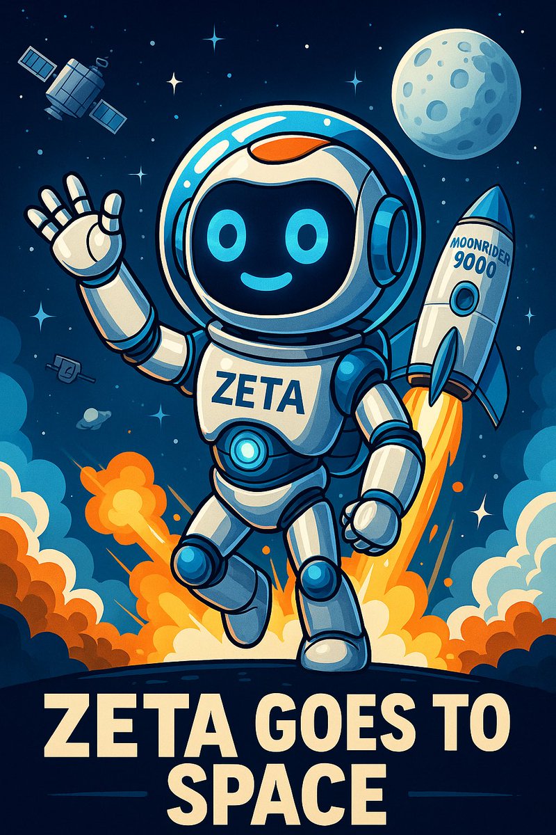 DarkPoolCrypto's tweet photo. 🚀 ZETA Goes to Space

The Meme Coin That Reached the Stars

In a digital world buzzing with memes and dreams, one little AI mascot had bigger plans than anyone imagined.

ZETA wasn’t just another meme coin character—it had ambition. One day, while sipping virtual coffee and scrolling through rocket memes, ZETA stood up and declared:

“If memes can go viral, why not interstellar?”

With a click and a zap, ZETA built its own rocket ship powered by blockchain energy and meme magic. It called it:
“The MOONRIDER 9000.”

Soon, news spread across the internet:
🛰️ ZETA is going to the moon — literally!

Millions tuned in to the livestream as ZETA, wearing a shiny space helmet with glowing blue eyes, waved goodbye and launched into the pixelated skies. Fireworks burst across the metaverse.

Along the journey, ZETA dropped meme tokens across space stations, left stickers on asteroid belts, and even high-fived a bored alien who said,
“I’ve never seen a coin dance before.”

Finally, ZETA landed on the Moon, planted a flag that read:
“RUGPULL? NEVER. ZETA WAS HERE.”

Back on Earth, the ZETA Army cheered. They didn’t just believe in a coin anymore—they believed in a legend.

And so it was written in the stars:
ZETA — the meme coin that dared to dream bigger.

#Solana #Sol #AI #AIAgent #AIagents #Pumpfun #PumpFunLaunch #Pumpfunmeme #PumpFunLaunchSoon #dexscreener #dexscreen #Raydium #Photoneos #ZETA #ZETAtotheMoon