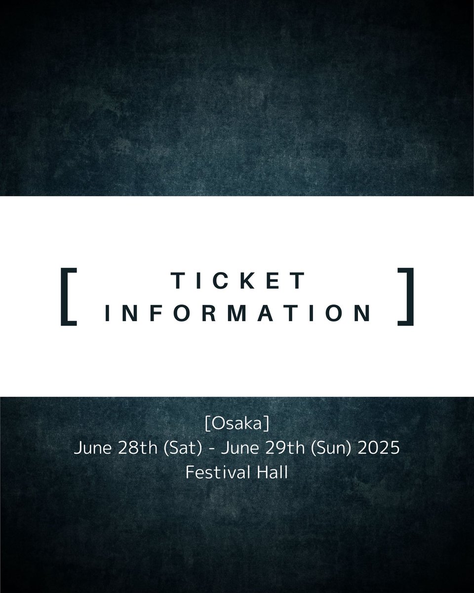 LAZARUS2025's tweet photo. #TicketInformation 🎟️

Performance Dates and Venue

[Osaka]
June 28th (Sat) - June 29th (Sun) 2025
Festival Hall
For more information, please see the link in the profile.

Music and script: David Bowie
Script: Enda Walsh
Direction: Shirai Akira

・Cast
Matsuoka Mitsuru
Toyohara Erika, Suzuki Emiko, Kominami Mayuko
Sakiyama Tsubasa, Tohyama Yusuke
Yanagisawa Arisa, Watarai Miyuu, Ogata Sakura
Watabe Gota, Uehara Rio

・Dancers
Nami Monroe, ANRI, KANNA

・Performance
Bandmaster: Masuda Tosh
Keyboard: Philip Woo
Drums: Matsubara "Matsukichi" Hiroshi
Guitar: Hank Nishiyama
Keyboard: Mio Yusuke
Bass: Fuyumi kawakami (Ofuyu)

・Swing
Shio Kenji, Kase Tomone

◤￣￣￣￣￣￣￣￣￣￣￣￣￣￣￣￣￣◥
⚡️公演日程・会場
[大阪]
2025年6月28日（土）～6月29日（日）
フェスティバルホール
詳しくは
プロフィールのリンクよりご覧ください。
◣＿＿＿＿＿＿＿＿＿＿＿＿＿＿＿＿＿◢

音楽・脚本:デヴィッド・ボウイ
脚本:エンダ・ウォルシュ
演出:白井 晃

・出演
松岡 充
豊原江理佳　鈴木瑛美子　小南満佑子
崎山つばさ　遠山裕介　
栁沢明璃咲　渡来美友　小形さくら
渡部豪太　　上原理生

・ダンサー
Nami Monroe　ANRI　KANNA

・演奏 　
バンドマスター:益田トッシュ
キーボード:フィリップ・ウー　　
ドラム:松原”マツキチ”寛
ギター:Hank西山
キーボード:三尾悠介
ベース:フユミカワカミ（おふゆ）

・スウィング
塩 顕治　加瀬友音

#LAZARUS #ラザルス #デヴィッドボウイ
#ミュージカルラザルス #ミュージカル