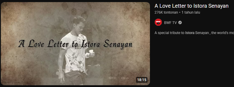 Mungkin sebab dah pindah venue.....eh?