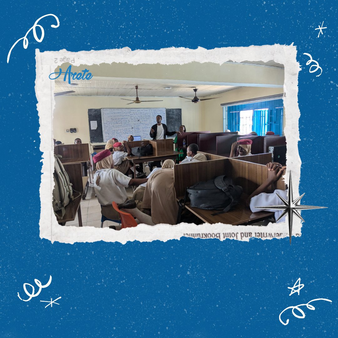 Throwback to an amazing outreach at Wesley Girls Senior Secondary School 💻✨  
We introduced young minds to the magic of tech, and they LOVED it!  
Swipe to see the joy, the focus, the future.  
#TechForGood #AreteAfrica #GirlsInSTEM